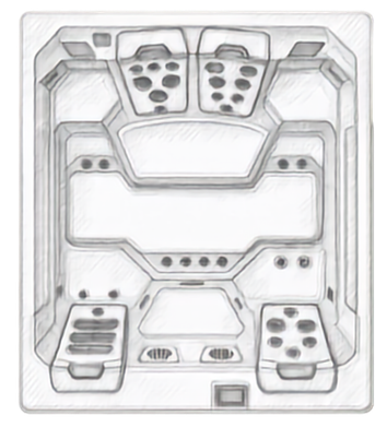 Planta do produto Spa Bullfrog M6