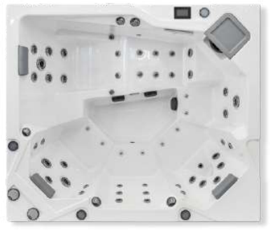 Planta do produto Spa Hanscraft OKA 3 Sapphire