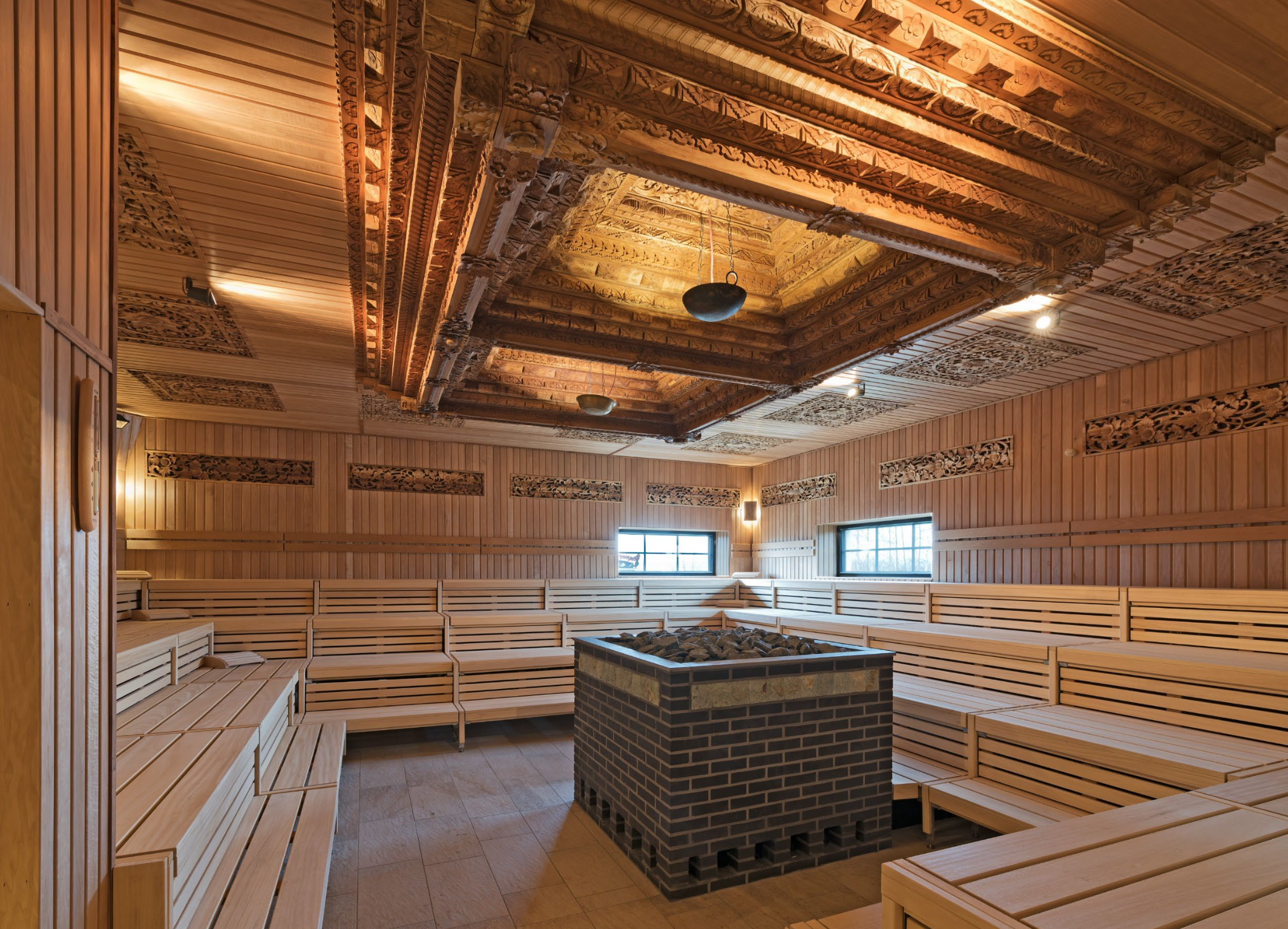 Vabali Spa & Wellness, Alemanha. Referência de sauna em spa.