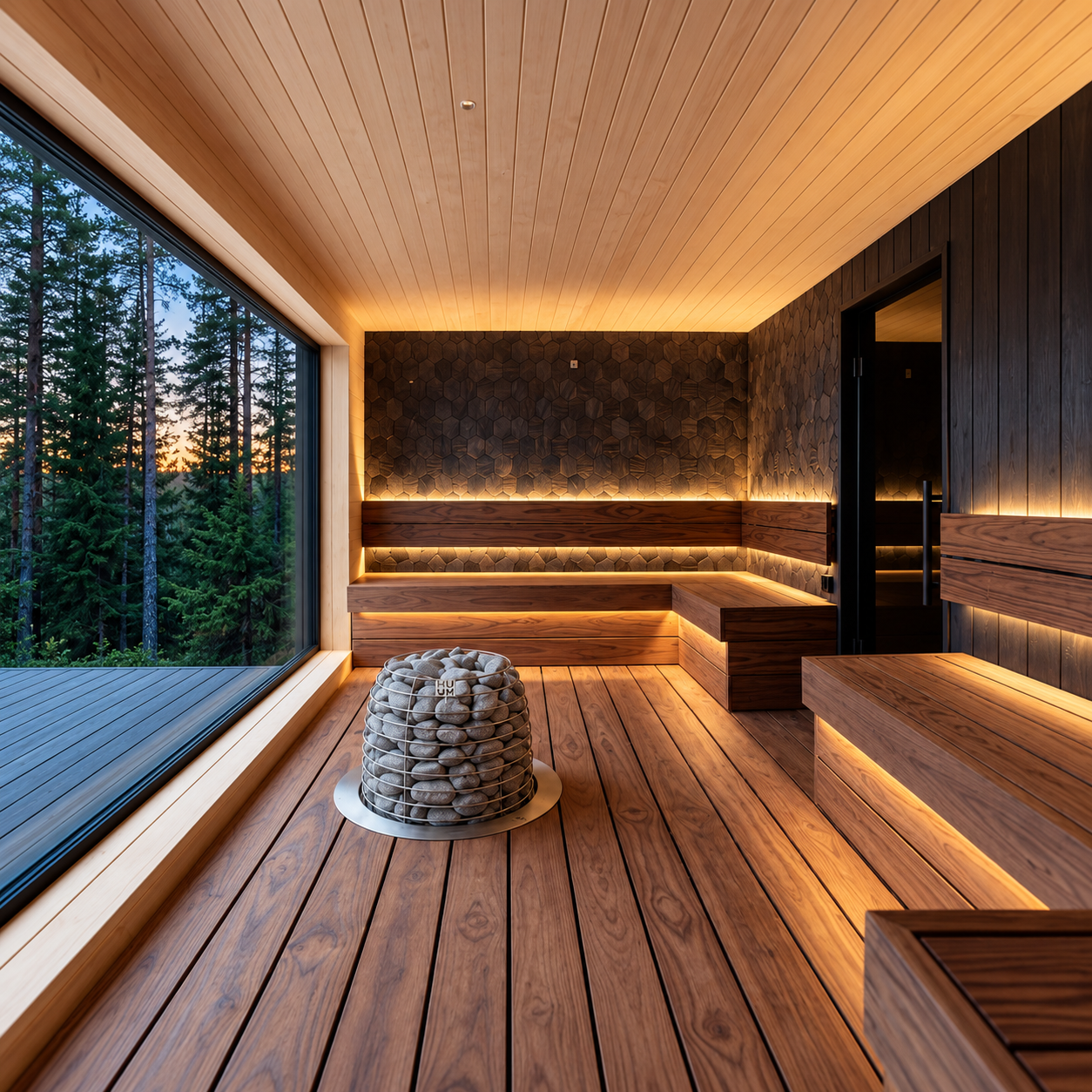 Aquecedor Elétrico de Sauna HUUM HIVE 12 kW