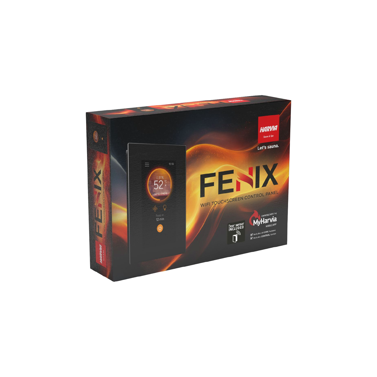 Controlador de Sauna Harvia Fenix FX170 WiFi Core (17 kW)