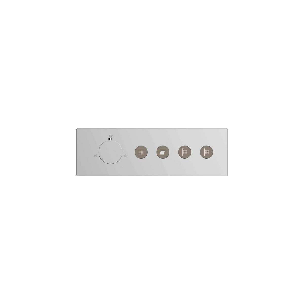 Duche Sentado Aquaform Comforta — comando
