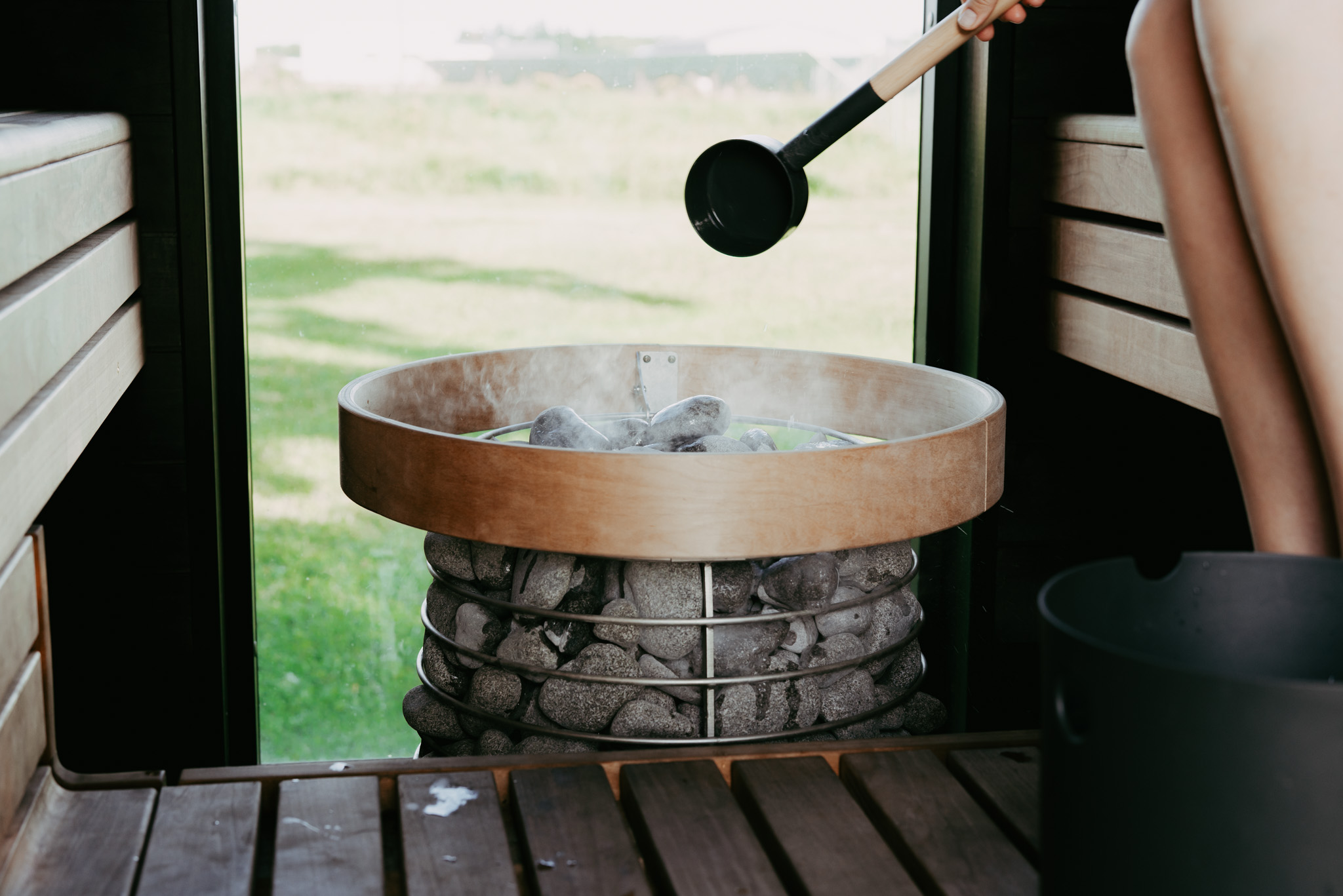 Segurança elétrica do aquecedor de sauna