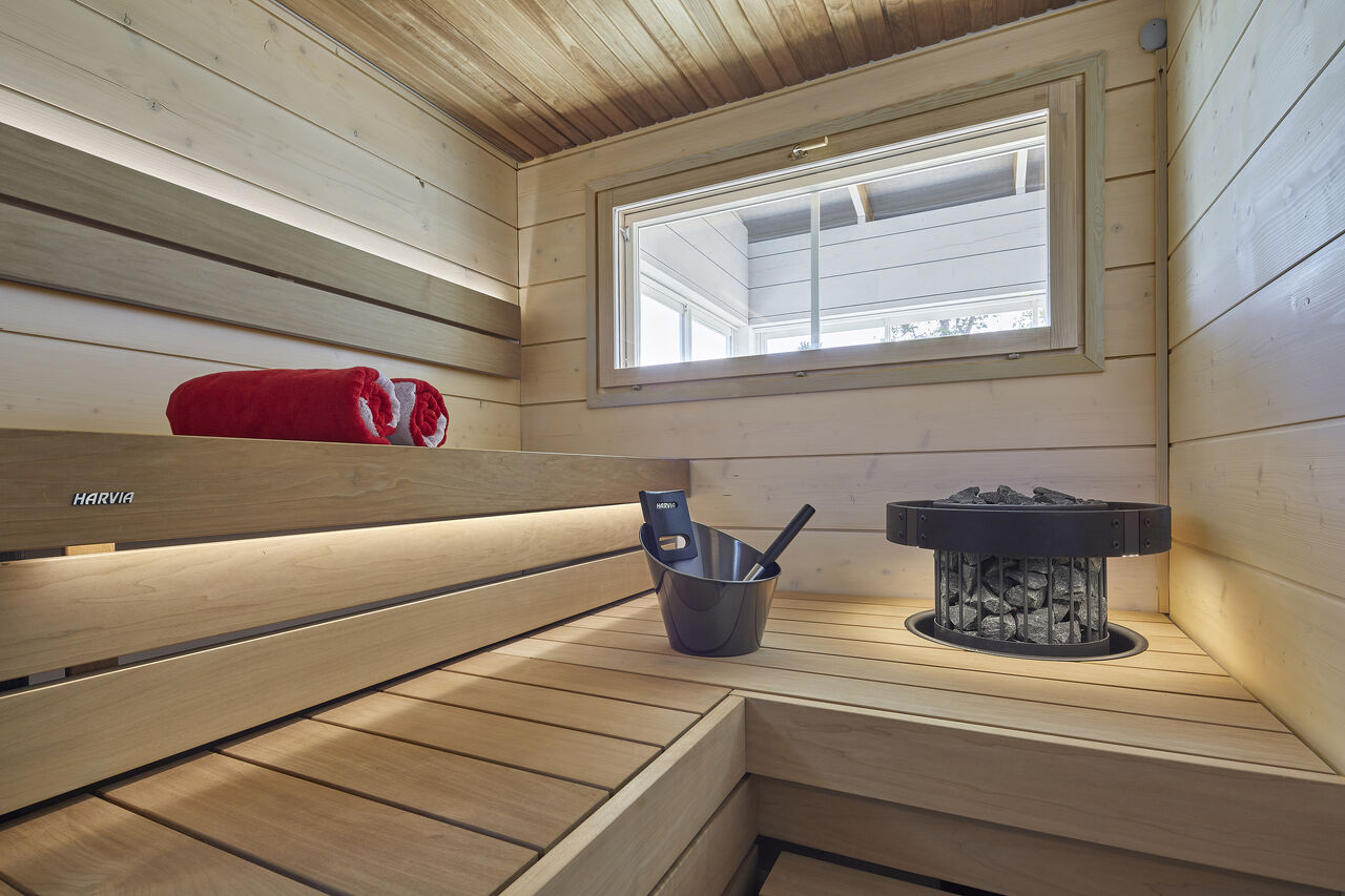Humidade na sauna: cuidar dos revestimentos